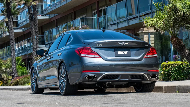 Borla 19-21 Genesis G70 3.3L V6 Twin Turbo S-type Cat-Back Exhaust - Image 2