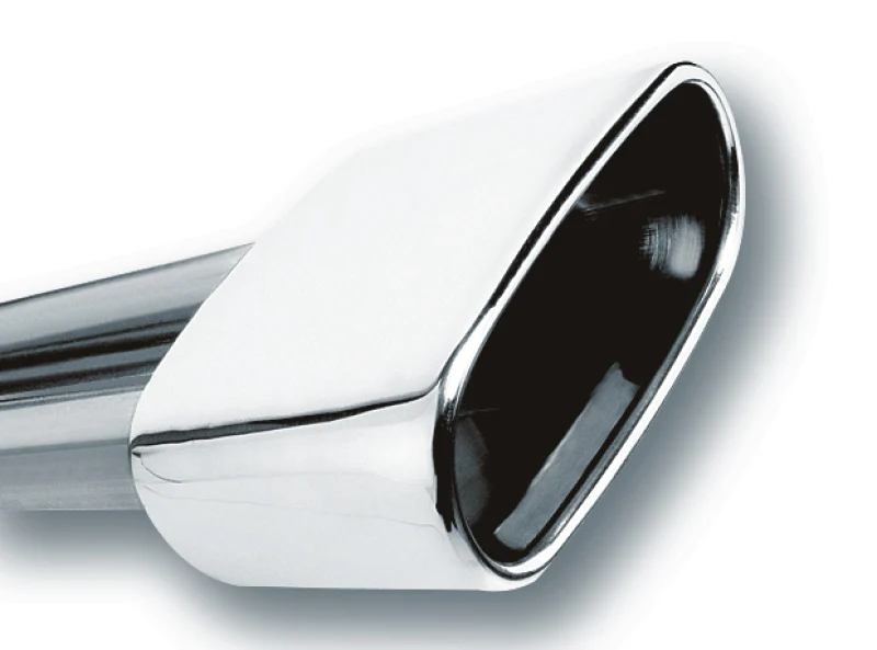 Borla 2.5in Inlet 6.69in x 3in Rectangular Rolled Angle Cut Single Inlet x 5.63in Long Exhaust Tip - Image 2