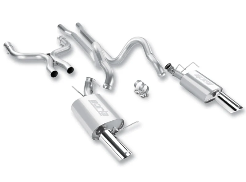 Borla 2011-2012 Mustang GT 5.0L 8cyl 6spd RWD Aggressive ATAK Catback Exhaust - Image 2