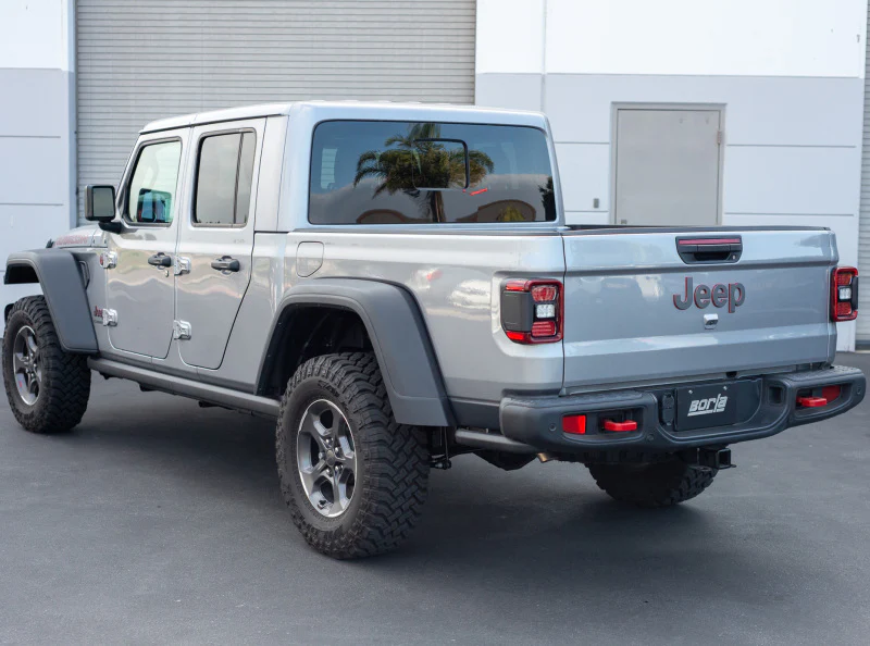 Borla 2020 Jeep Gladiator JT 3.6L V6 AWD 2.75in Touring Climber Turndown Tip - Image 3