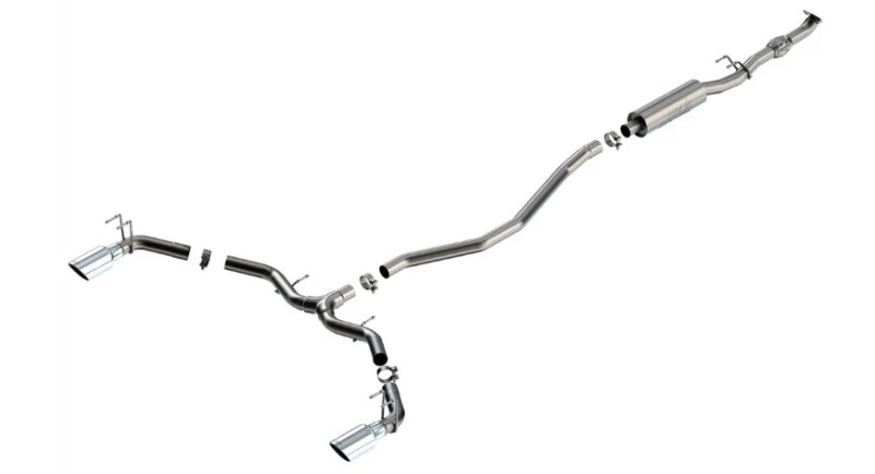 Borla 2023 Integra/22-23 Civic Si 1.5L 4 CYL. MT FWD 4DR 2.50in S-Type Catback Exhaust - Image 4