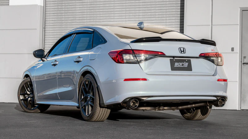 Borla 2023 Integra/22-23 Civic Si 1.5L 4 CYL. MT FWD 4DR 2.50in S-Type Catback Exhaust Carbon Fiber - Image 3