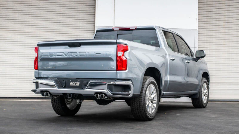 Borla 2024 Chevy Silverado 1500 6.2L V8 S-Type Catback Exhaust w/ Simulator - Chrome - Image 2