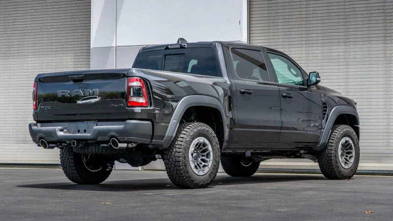 Borla 21-22 Dodge RAM 1500 TRX 6.2L V8 4WD CCSB 5in. Chrome-Plated Optional Tips - 304SS - Image 2