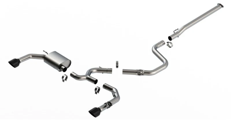 Borla 22-23 Hyundai Elantra N 2.0L 4 CYL. Turbo AT/MT ATAK Catback Exhaust Black Chrome - Image 3