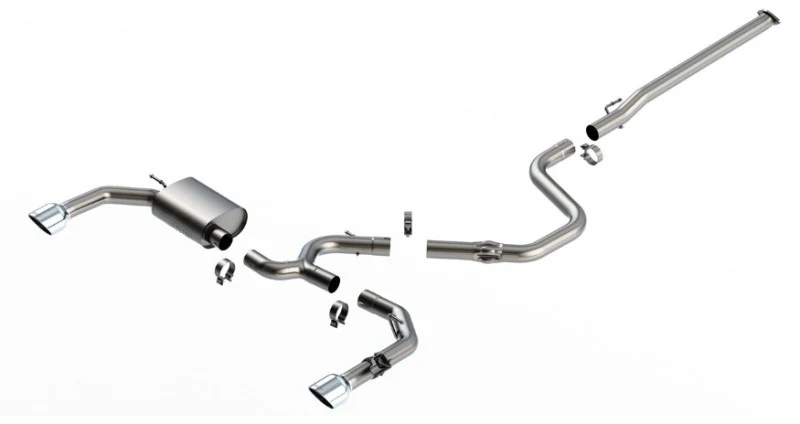 Borla 22-23 Hyundai Elantra N 2.0L 4 CYL. Turbo AT/MT ATAK Catback Exhaust Bright Chrome - Image 3