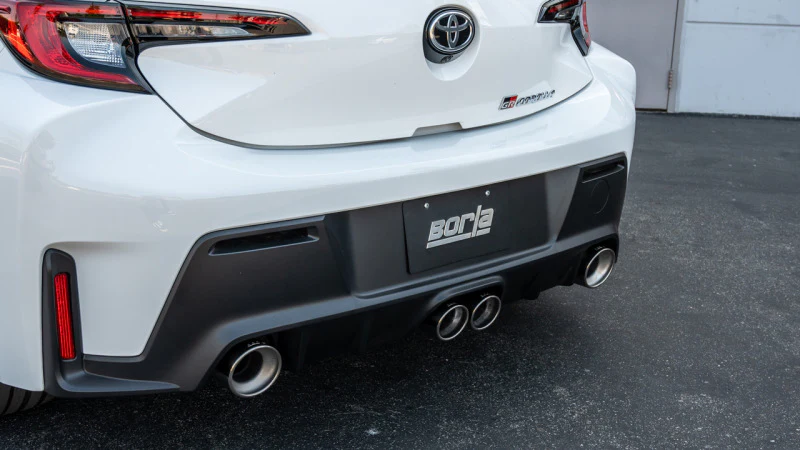 Borla 23-24 Toyota GR Corolla ATAK Cat Back System - Image 3