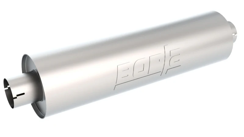 Borla 3in In/Out 6.75in Diameter x 24in Turbo XL Muffler - Developed for Truck Applications - Image 2