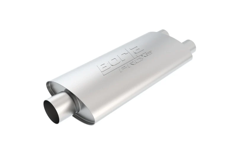 Borla 3in Inlet/Dual 2.25in Outlet Center/Dual Oval ProXS Muffler - Image 2