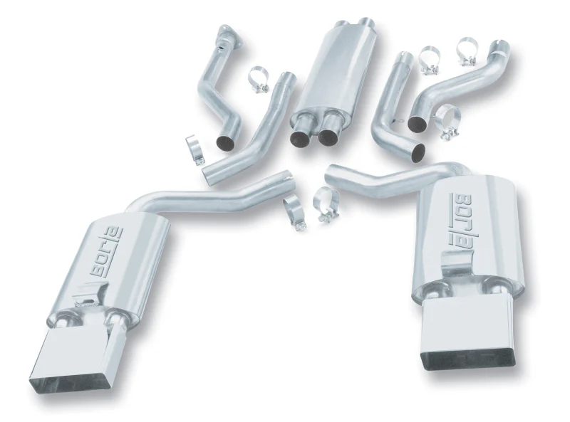 Borla 92-96 Chevrolet Corvette Hatchback/Conv 5.7L 8cyl 4/6 Spd Touring SS Catback Exhaust - Image 2