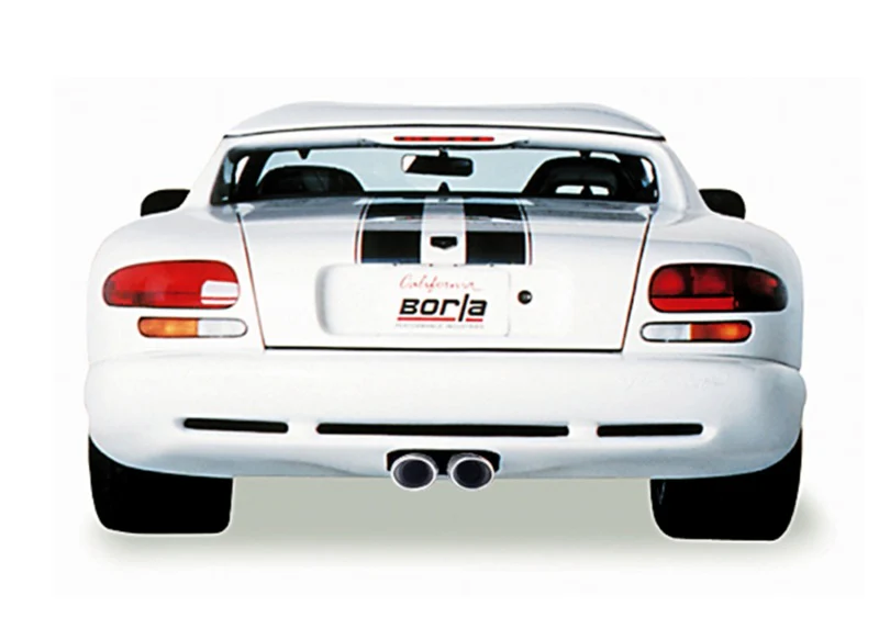 Borla 96-02 Viper GTS/R/T-10 Coupe/Convertible 2dr w/ 2.5in Inlets SS Catback Exhaust System - Image 4