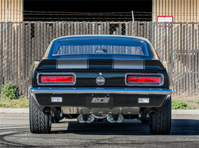 Borla CrateMuffler BBC 396/402/427 ATAK 2.5 inch ID Offset/Center 14in x 4.35in x 9in Oval Muffler - Image 4