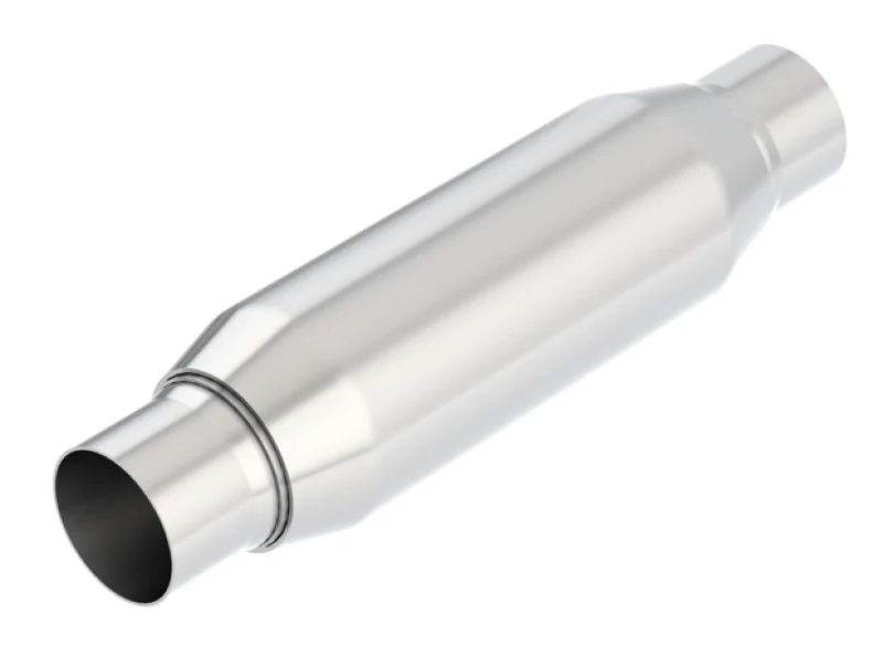 Borla CrateMuffler Resonator Option 2.25in Center/Center 3.5in Round x 10in - Image 2