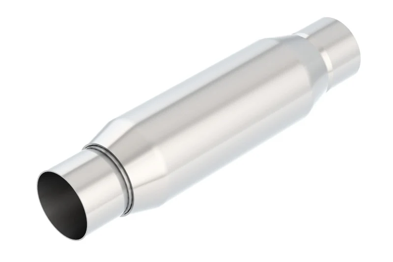 Borla CrateMuffler Resonator Option 2.5in Center/Center 3.5in Round x 10in - Image 2