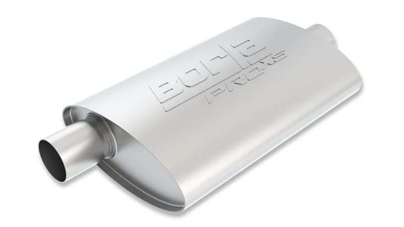 Borla Pro-XS 2in Tubing 14in x 4in x 9.5in Oval Center/Offset Muffler - Image 2
