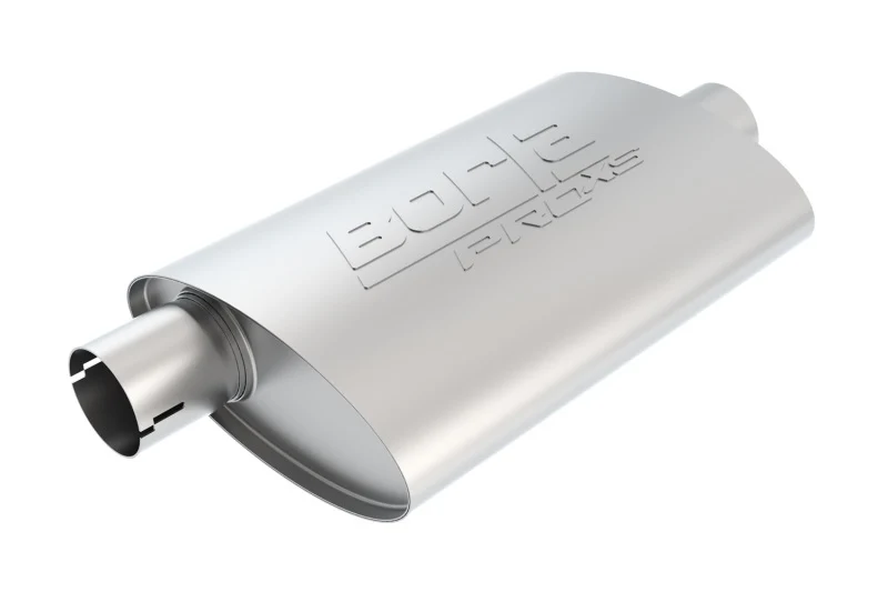 Borla Universal Center/Offset Oval 3in Tubing 14in x 4in x 9.5in PRO-XS Muffler - Image 2