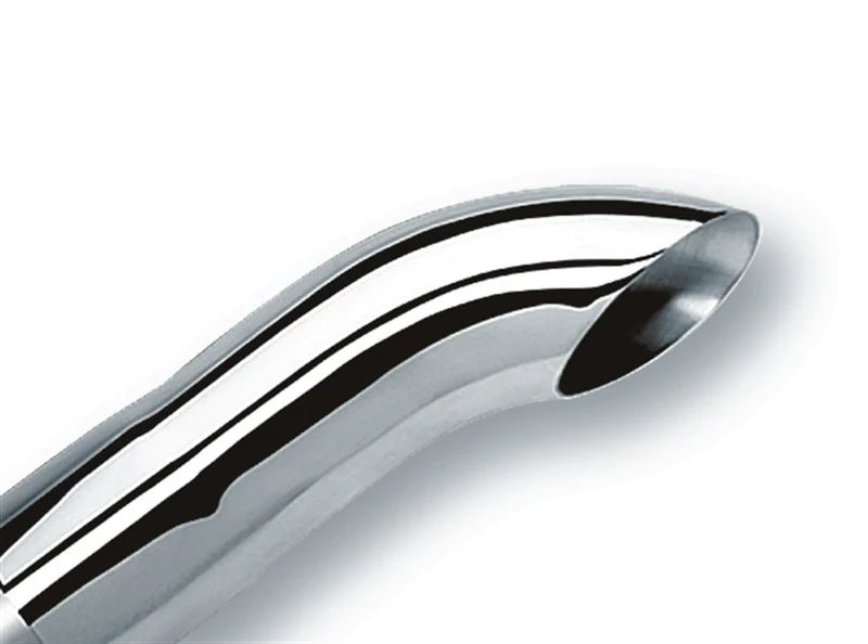 Borla Universal Polished Tip Single Round Turndown/Turnout (inlet 3in. Outlet 3in) *NO Returns* - Image 2