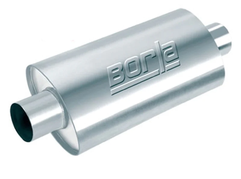 Borla XR-1 Multi-Core 3in Ctr-Ctr Oval 16in x 4.25in x 7.88in Rotary Engine Equipped Racing Muffler - Image 2