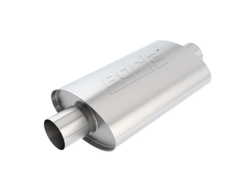 Borla XR-1 Racing Sportsman 2 1/2 inch Outlet / 2 1/2 inch Inlet 12in Case Oval Muffler - Image 2