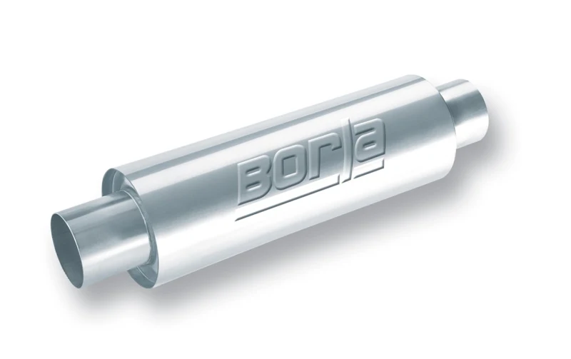 Borla XR-1 Racing Sportsman 3 inch Outlet / 3 inch Inlet Round Muffler - Image 2