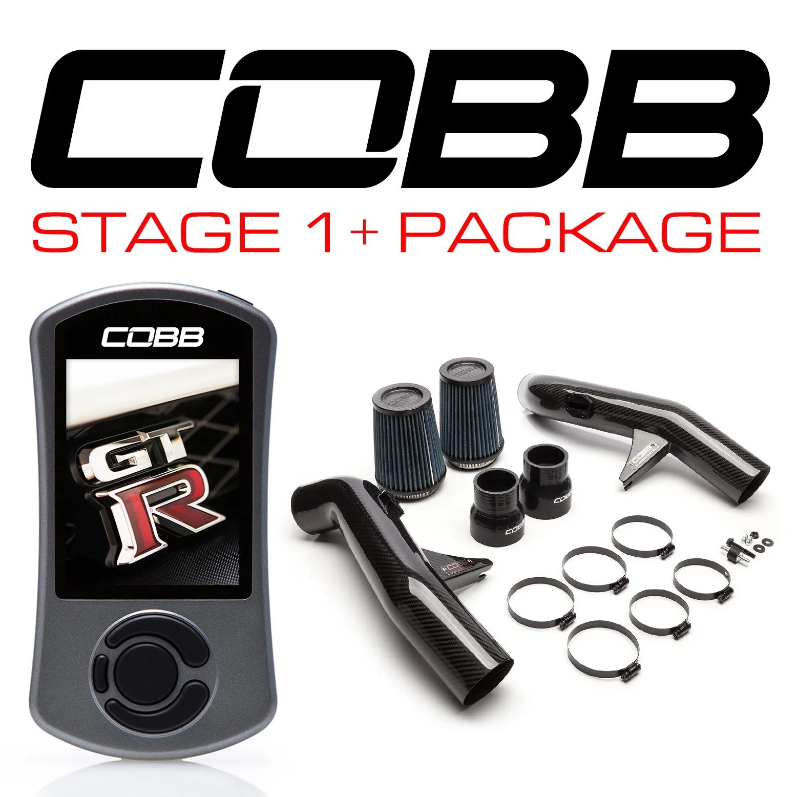 Cobb Nissan GT-R Stage 1 + Carbon Fiber Power Package NIS-006 with TCM Flashing