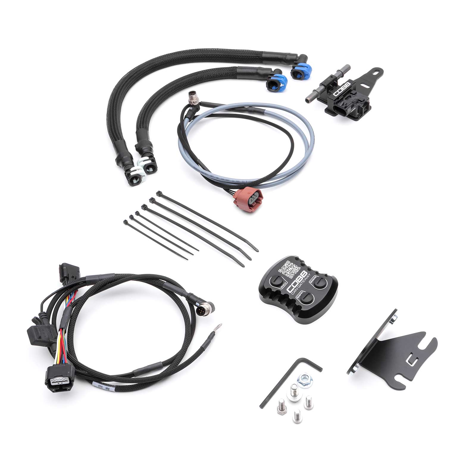 Cobb Subaru NexGen Stage 2 + CAN Flex Fuel Power Package (SF Intake) WRX 6MT 2015-2017 (Silver) - Image 4