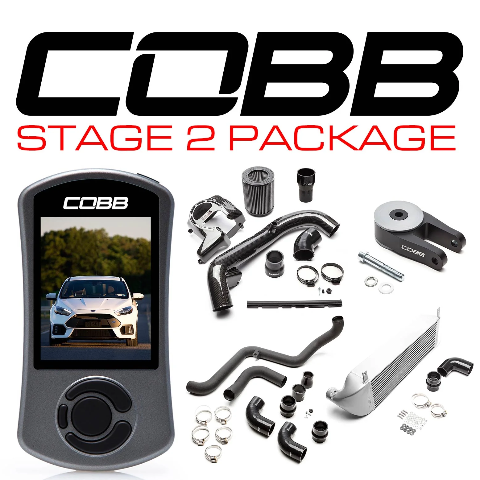 Cobb Ford Stage 2 Power Package Silver Focus RS 2016-2018