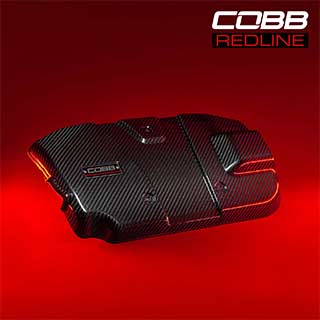 Cobb Subaru Redline Gloss Carbon Fiber Engine Cover WRX 2022-2025