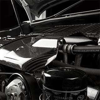 Cobb Subaru Redline Gloss Carbon Fiber Engine Cover WRX 2022-2025 - Image 12