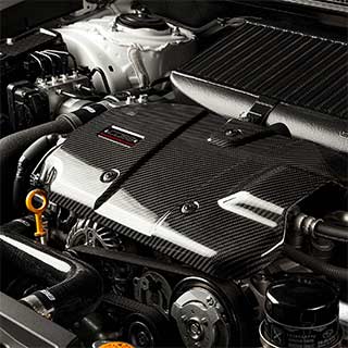 Cobb Subaru Redline Gloss Carbon Fiber Engine Cover WRX 2022-2025 - Image 9