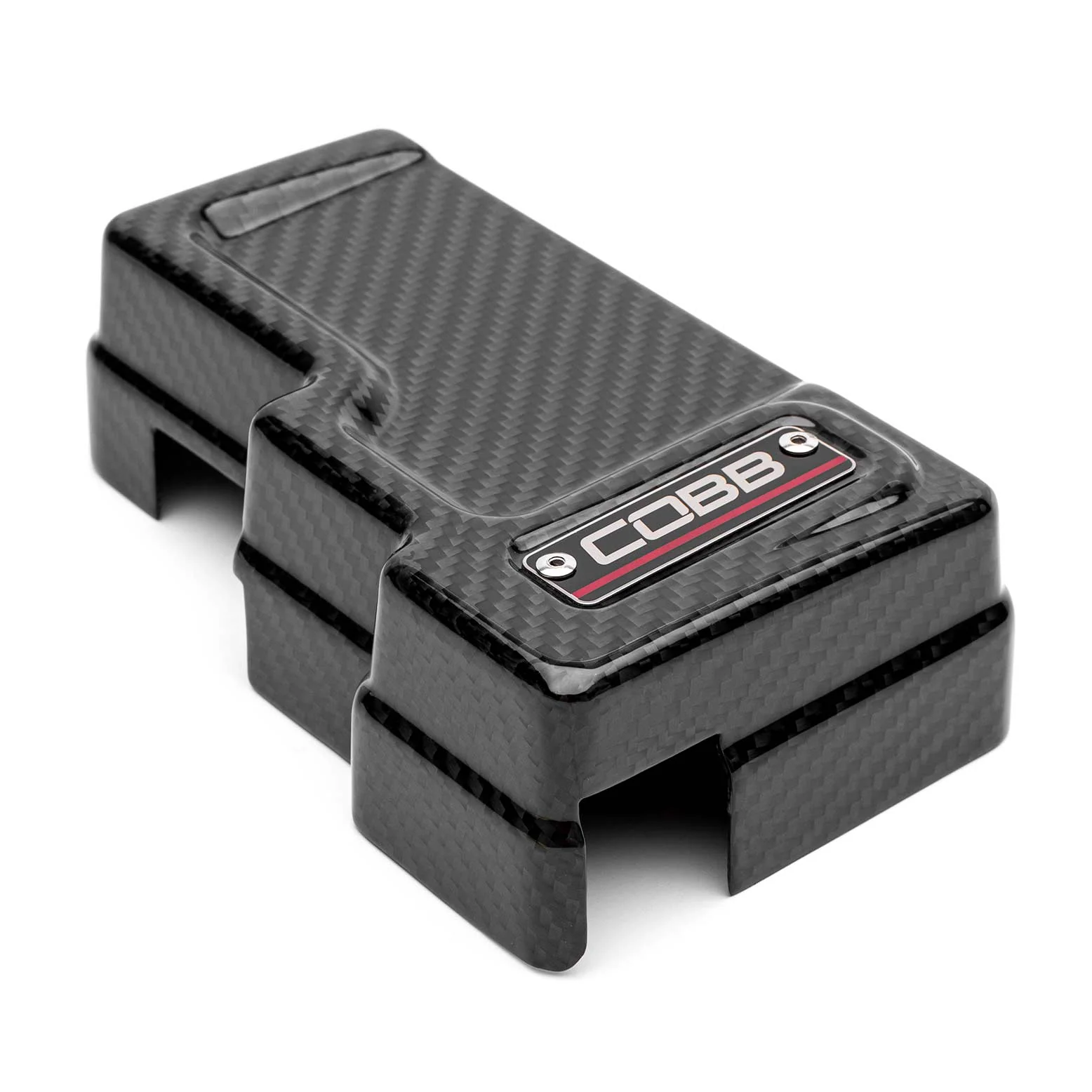 Cobb Subaru Redline Gloss Carbon Fiber Fuse Cover (Passenger Side) WRX 2022-2025 - Image 3