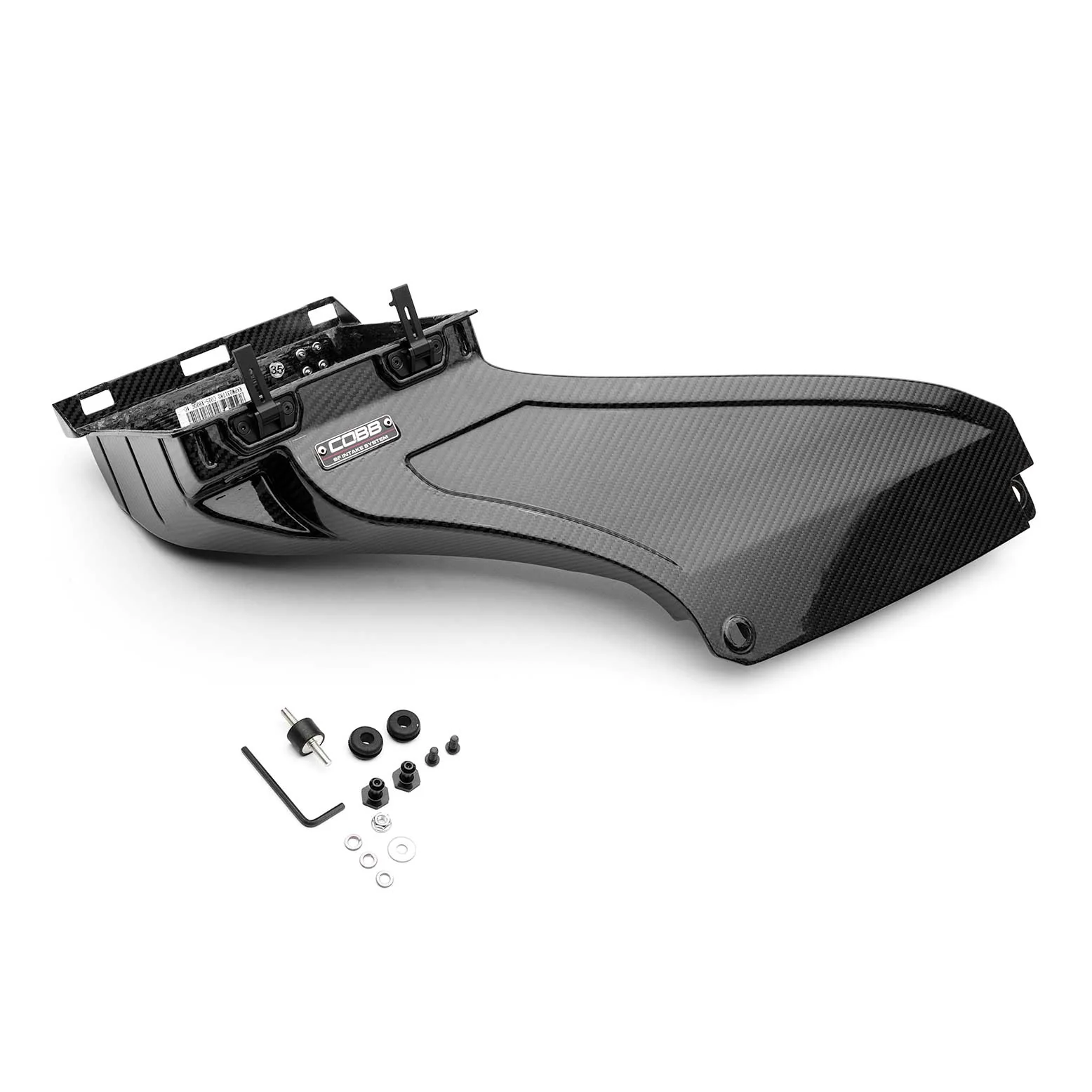 Cobb Subaru Redline Gloss Carbon Fiber Power Scoop WRX 2022-2025 - Image 2