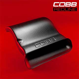 COBB Subaru Redline Matte Carbon Intake Grill Scoop 2022-2025
