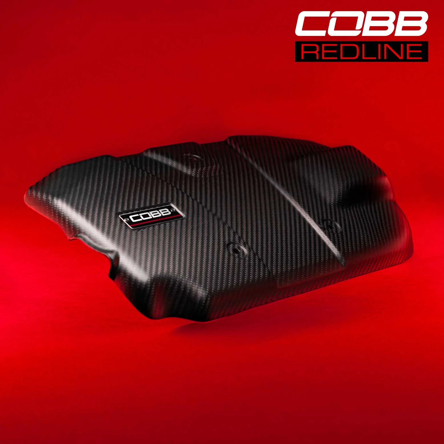 COBB Subaru Redline Matte Carbon Fiber Engine Cover WRX 2022-2025