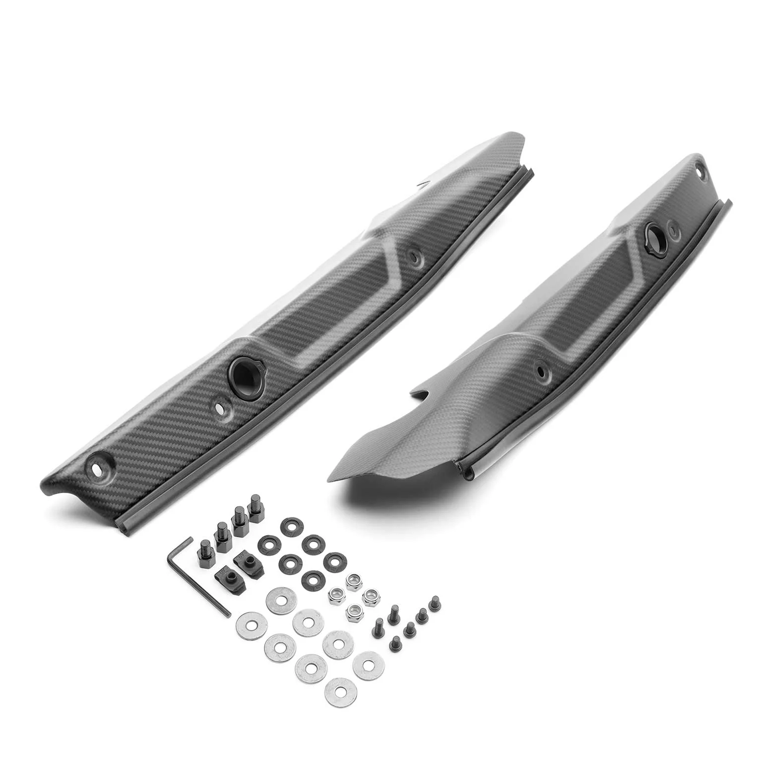 COBB Subaru Redline Matte Carbon Fender Shrouds WRX 2022-2025 - Image 2