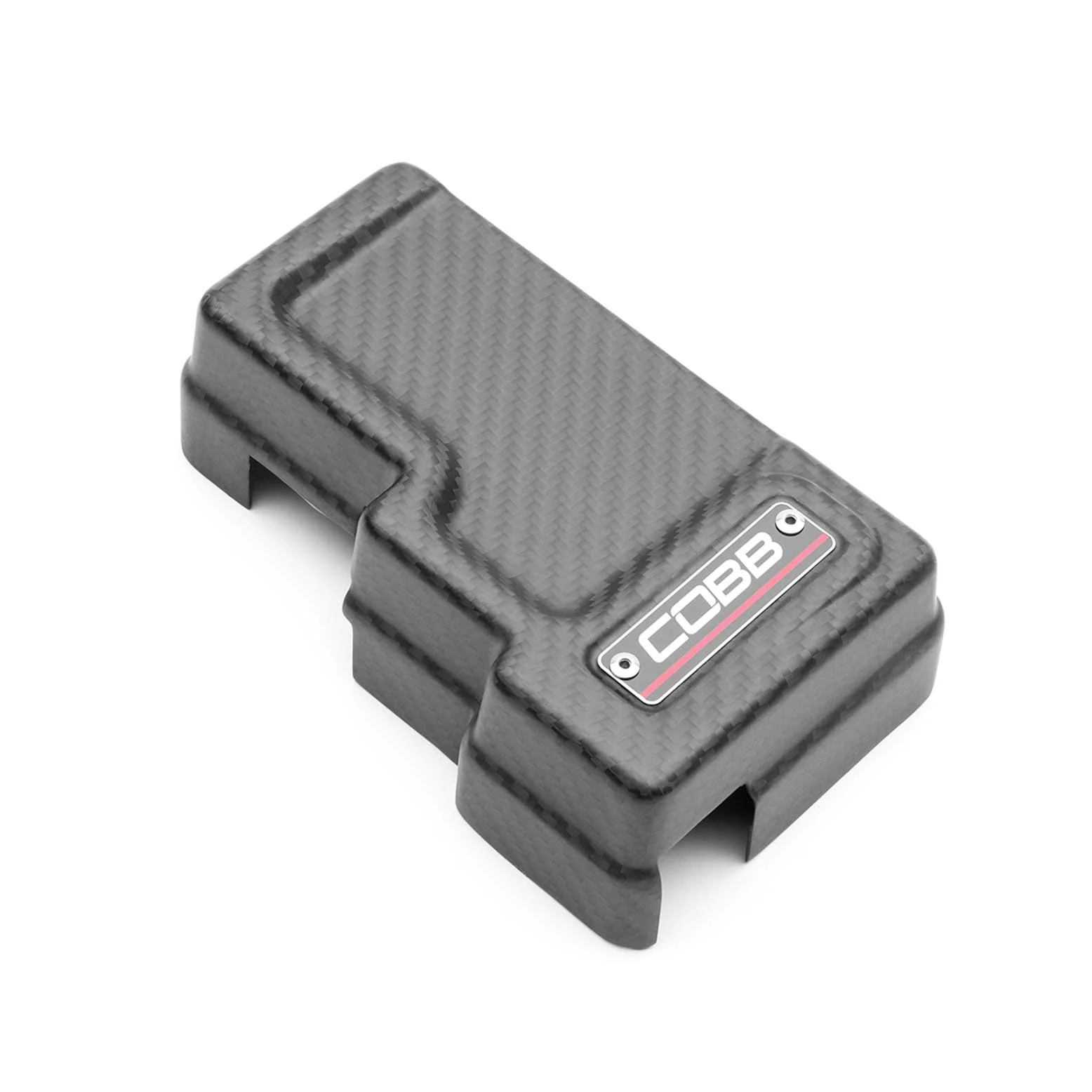 COBB Subaru Redline Matte Carbon Fiber Fuse Cover (Passenger Side) WRX 2022-2025 - Image 2