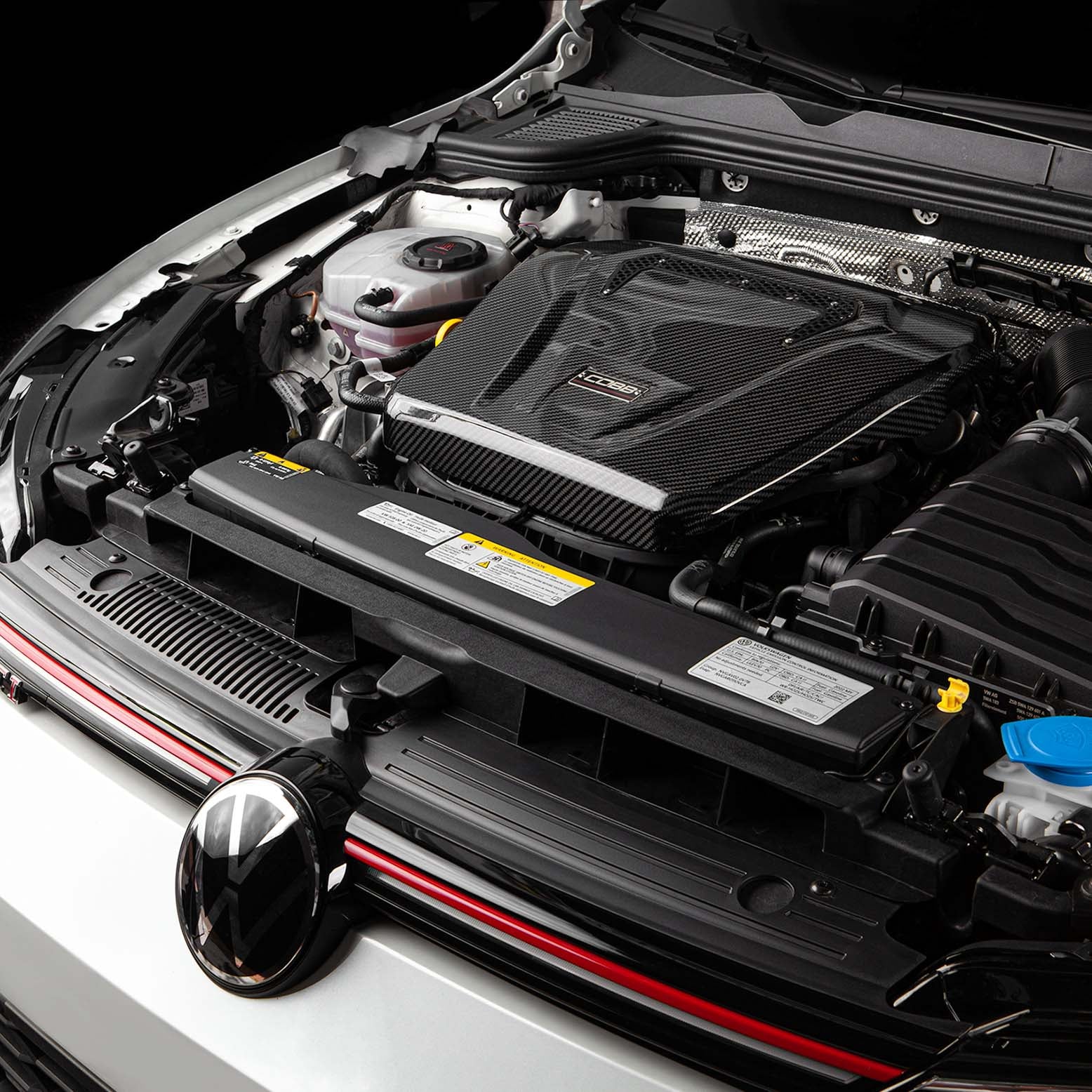 Cobb Volkswagen GTI (MK7/MK7.5/MK8) / Golf R / Audi A3 & S3 (8V) Redline Carbon Fiber Engine Cover - Image 7