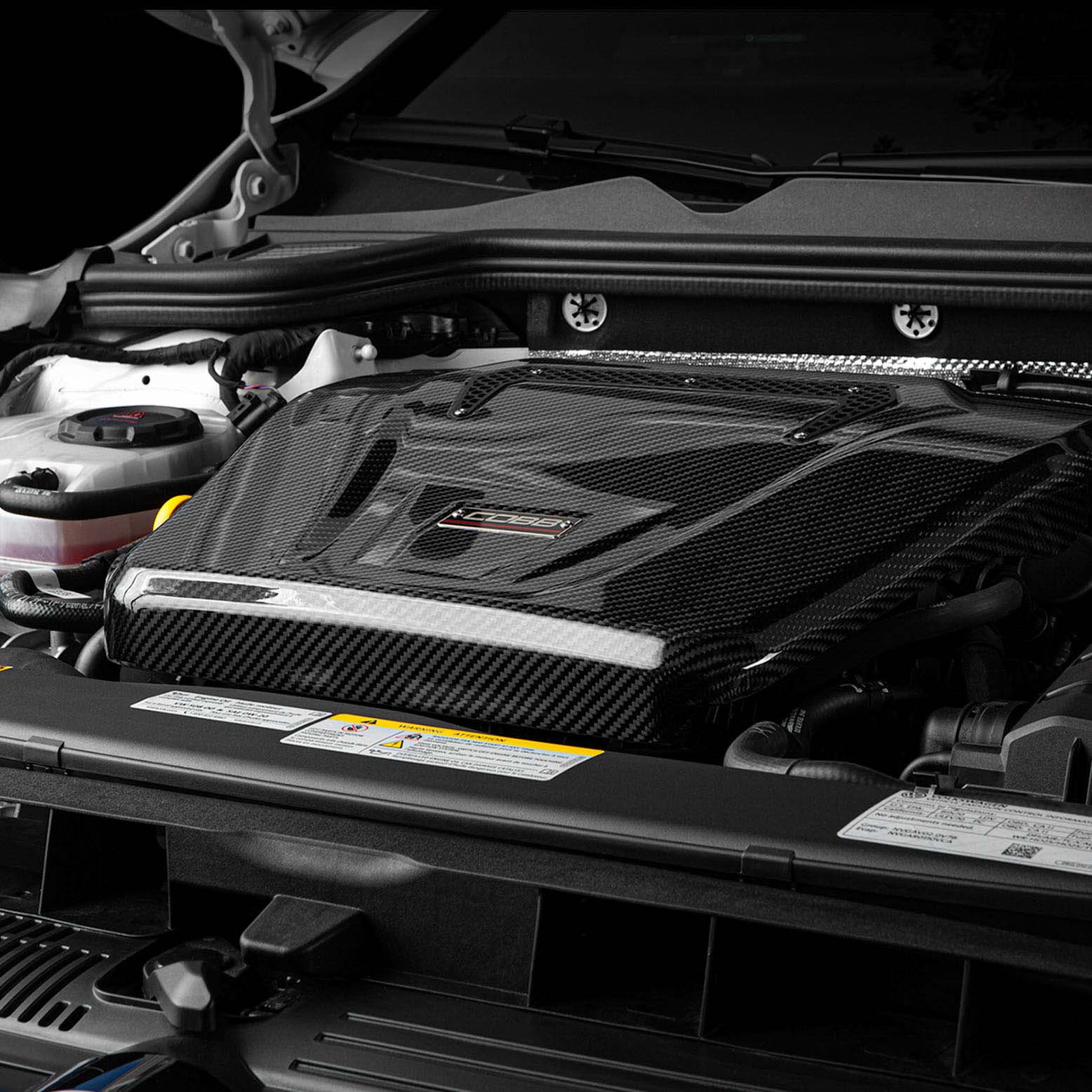 Cobb Volkswagen GTI (MK7/MK7.5/MK8) / Golf R / Audi A3 & S3 (8V) Redline Carbon Fiber Engine Cover - Image 8