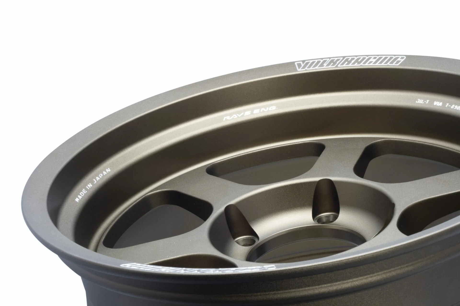 VOLK TE37XT M-SPEC WHEELS 17X8.5 -10 6-139.7 BRONZE - Image 2