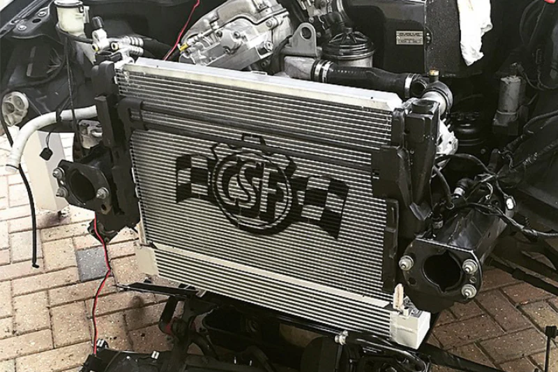 CSF 00-06 BMW M3 (E46) Race-Spec Dual-Pass Oil Cooler - Image 3