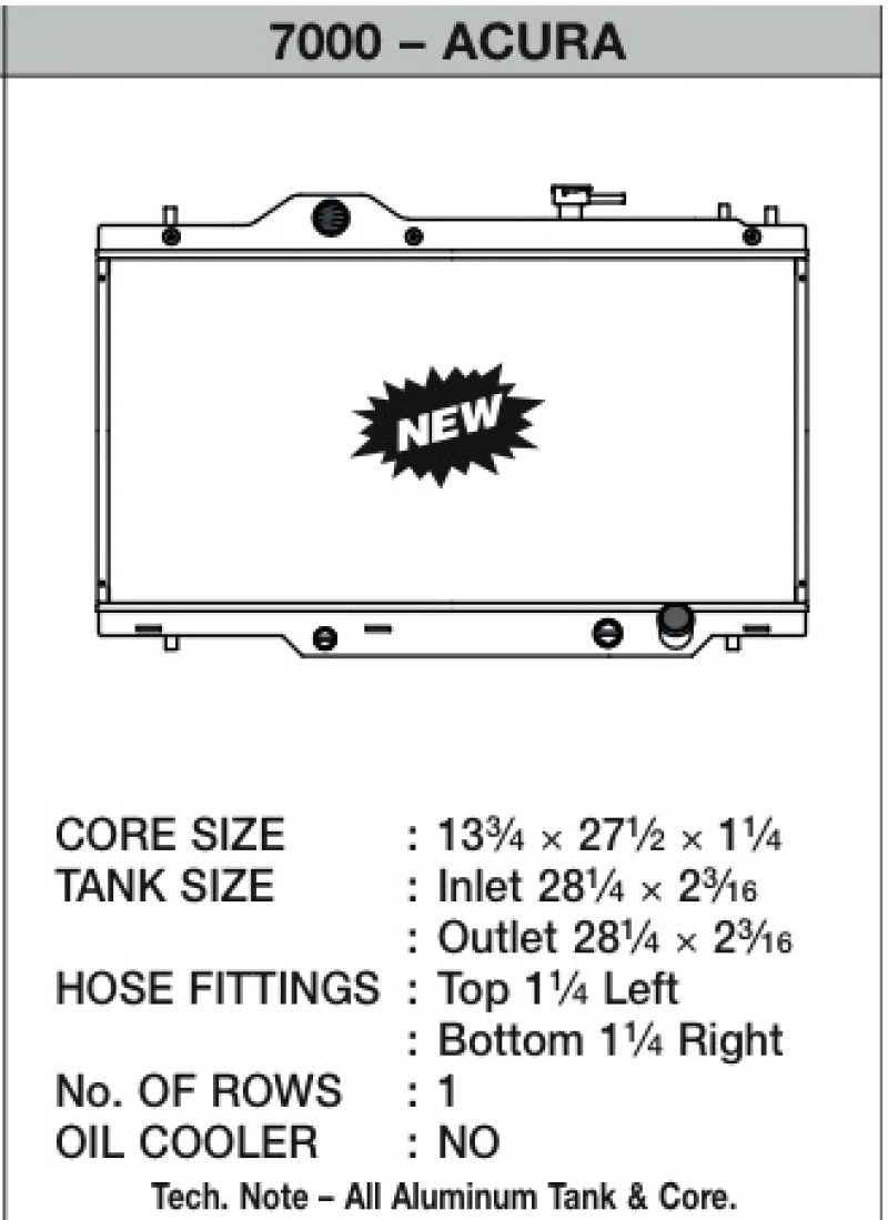 CSF 02-06 Acura RSX Radiator - Image 10