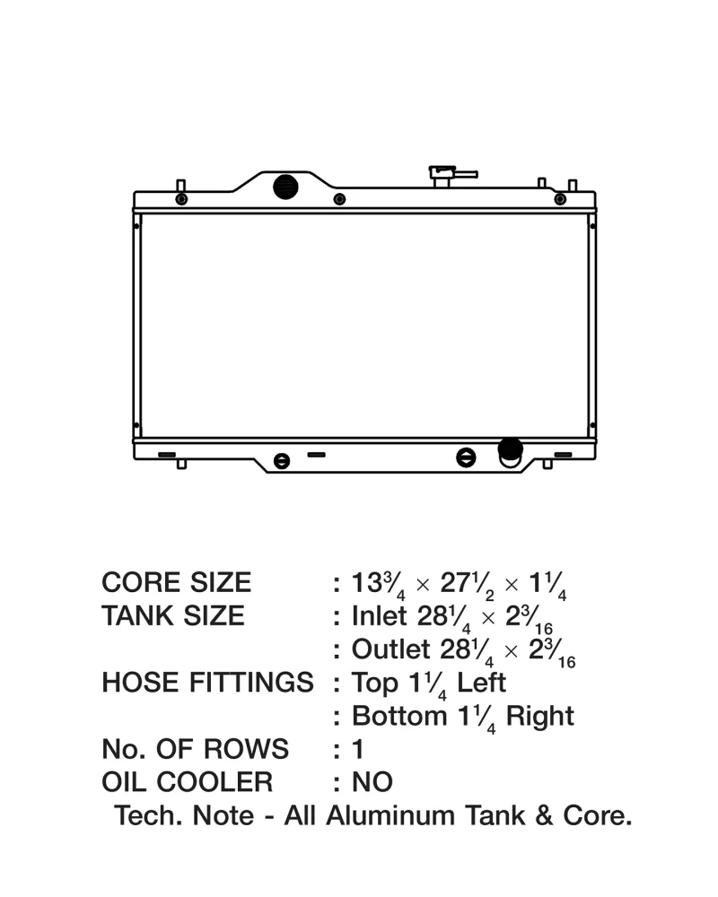 CSF 02-06 Acura RSX Radiator - Image 9