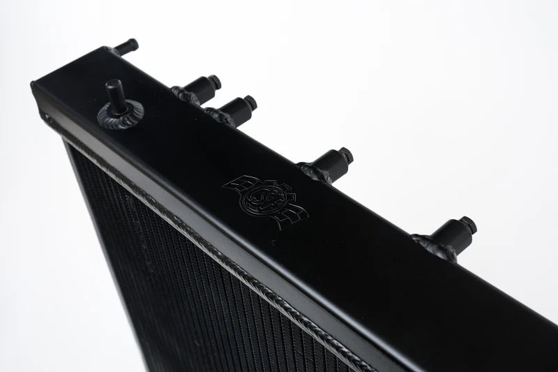 CSF 02-07 Subaru WRX/STI Radiator - Black Finish - Image 2