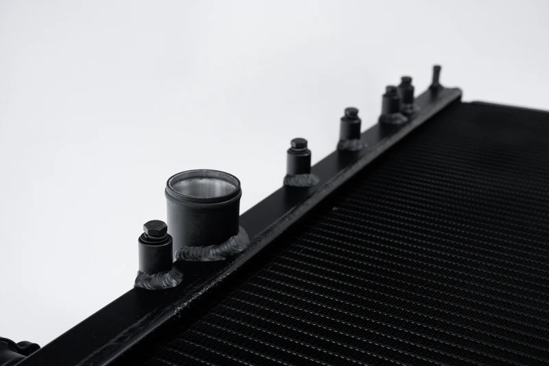 CSF 02-07 Subaru WRX/STI Radiator - Black Finish - Image 4