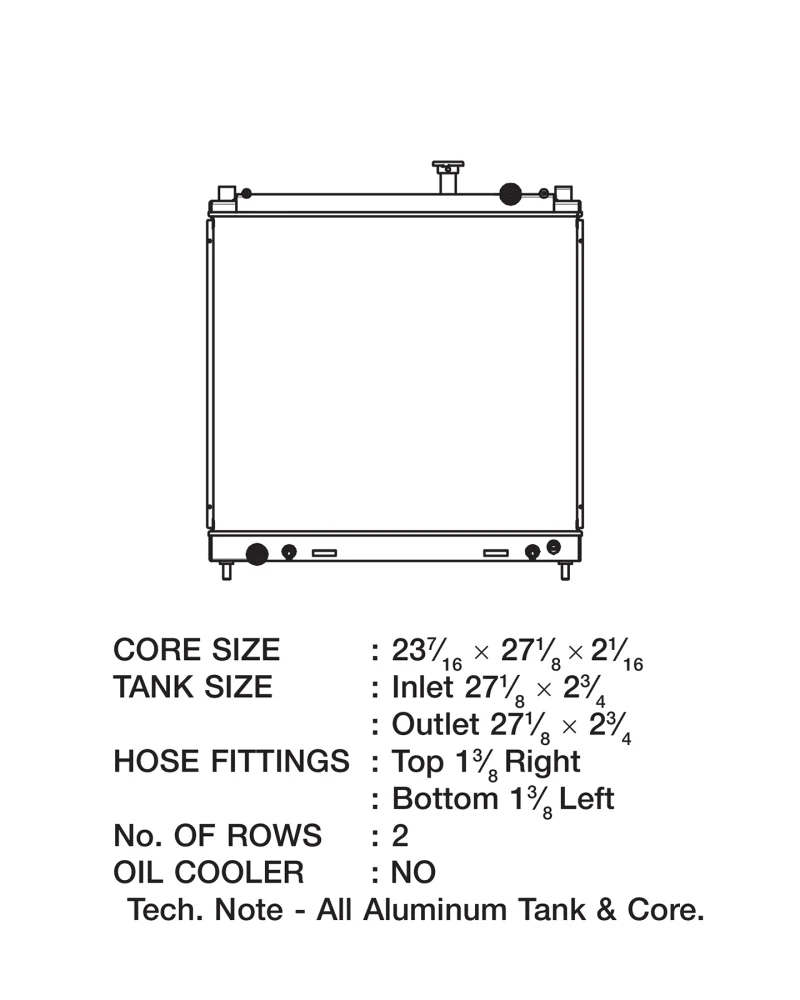 CSF 04-15 Nissan Titan Armada Radiator - Image 8