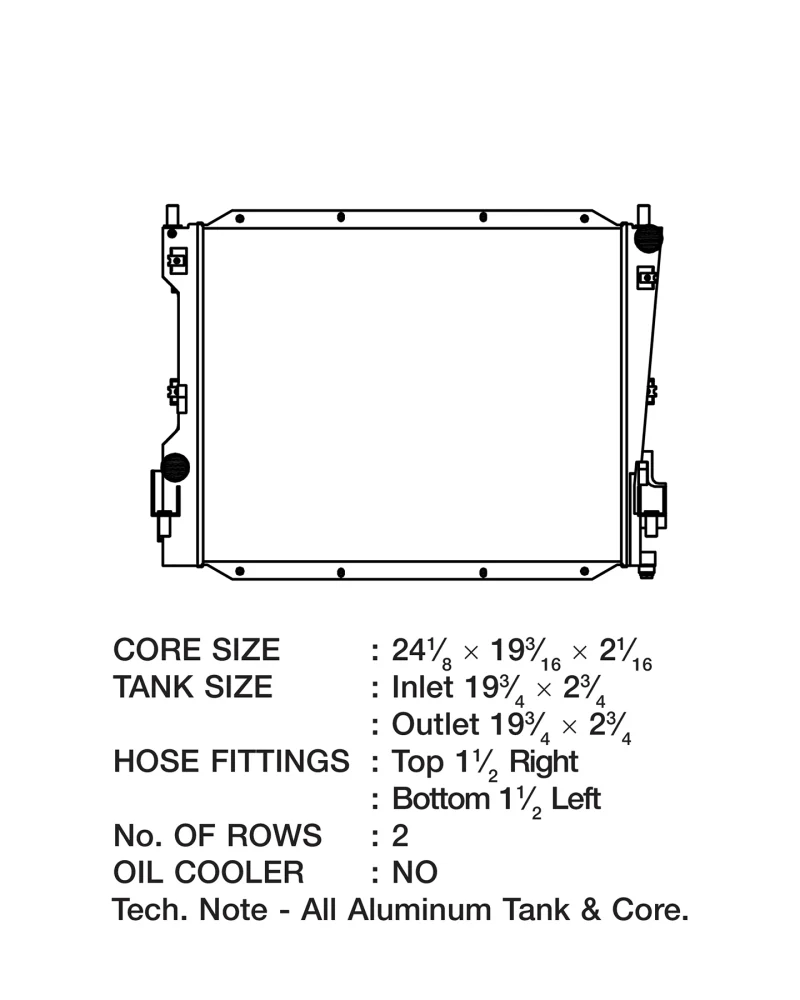 CSF 05-14 Ford Mustang Radiator - Image 6