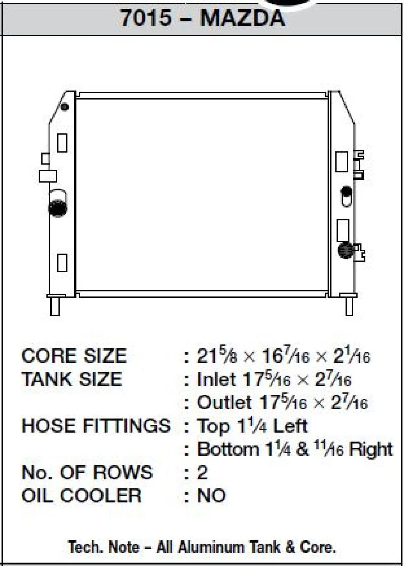 CSF 06-12 Mazda Miata Radiator - Image 5