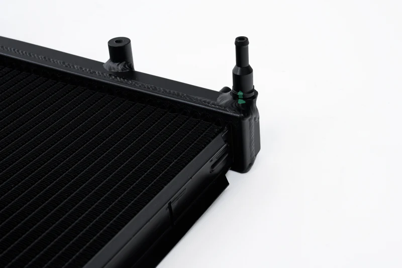 CSF 08-21 Subaru WRX/STI 2-Row 42mm Race-Spec All Aluminum Radiator - Black - Image 5