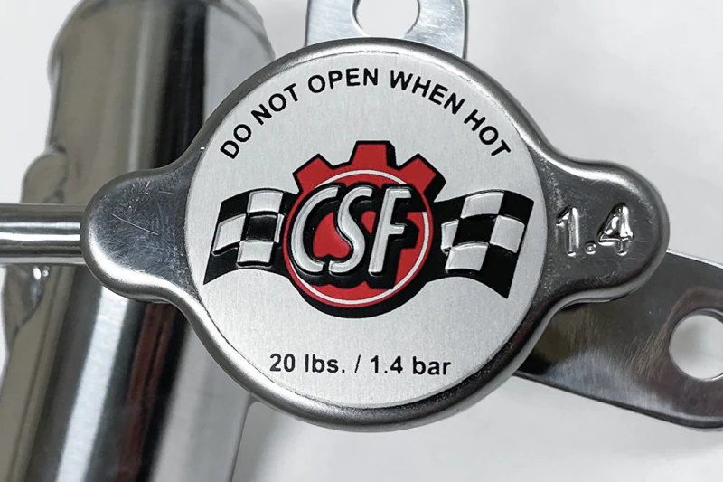 CSF 13+ BRZ / 13-20 Toyota 86 / 22+ GR86 Aluminum Filler Neck w/ High Pressure Radiator Cap - Image 3