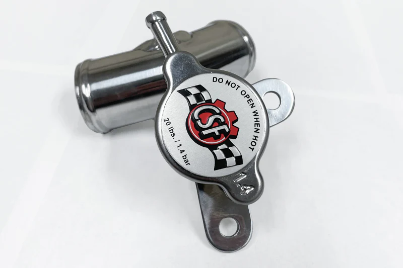 CSF 13+ BRZ / 13-20 Toyota 86 / 22+ GR86 Aluminum Filler Neck w/ High Pressure Radiator Cap - Image 4